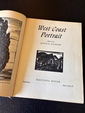 West Coast Portrait by Joyce R. Muench - Cream Paperback